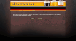 Desktop Screenshot of elcervecero.es