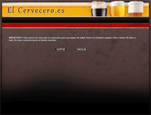 Tablet Screenshot of elcervecero.es